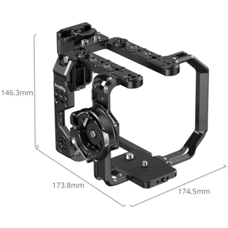 SmallRig 5801 - zestaw z klatką do Sony FX6 (modułowa klatka) - wymiary